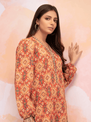 edenrobe Allure Khaddar Unstitched Printed 1Pc Shirt EWU21A9-21574 - FaisalFabrics.pk