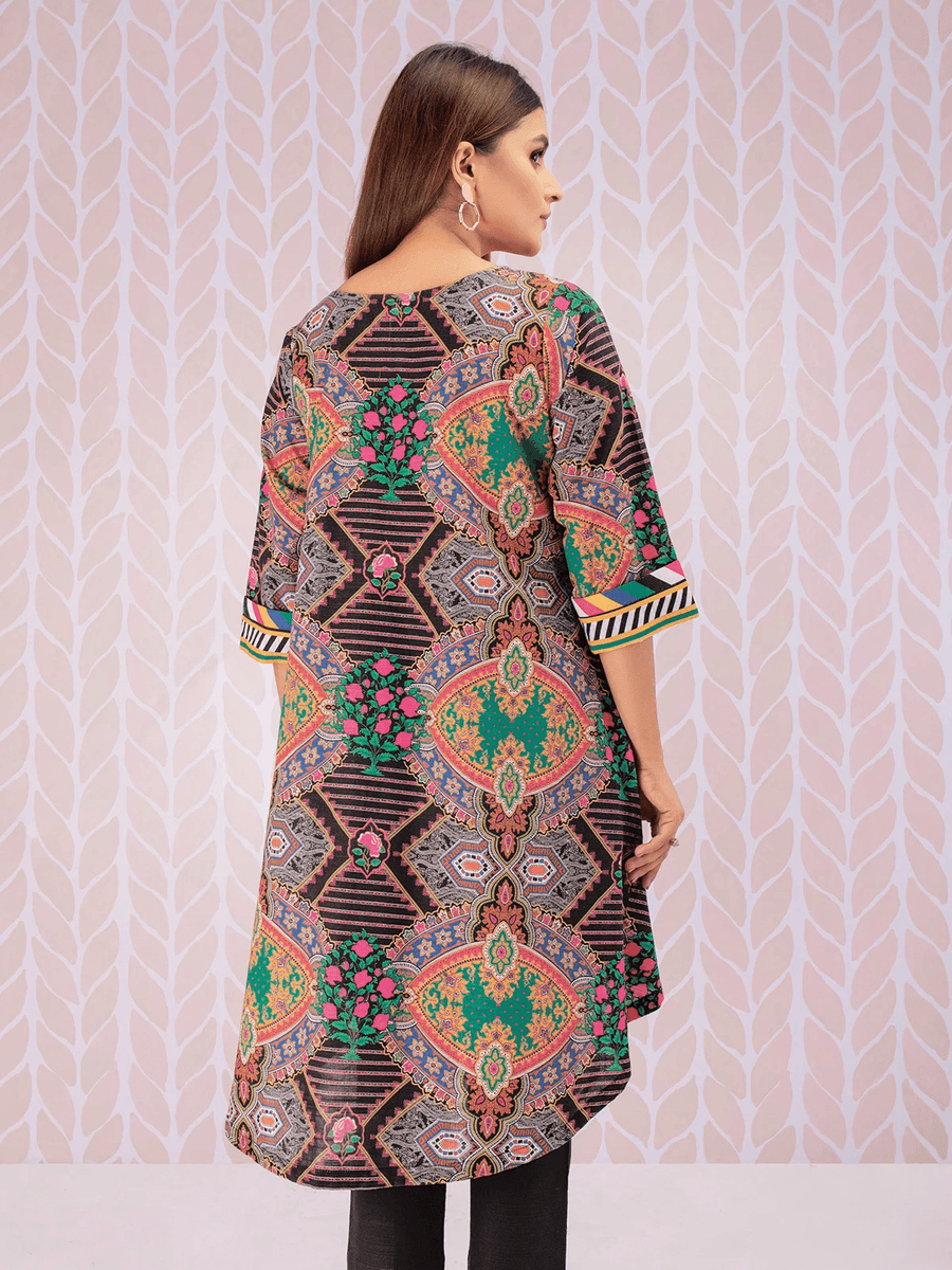 edenrobe Allure Khaddar Unstitched Printed 1Pc Shirt EWU21A9-21579 - FaisalFabrics.pk