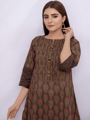 edenrobe Allure Khaddar Unstitched Printed 1Pc Shirt EWU21A9-21584 - FaisalFabrics.pk