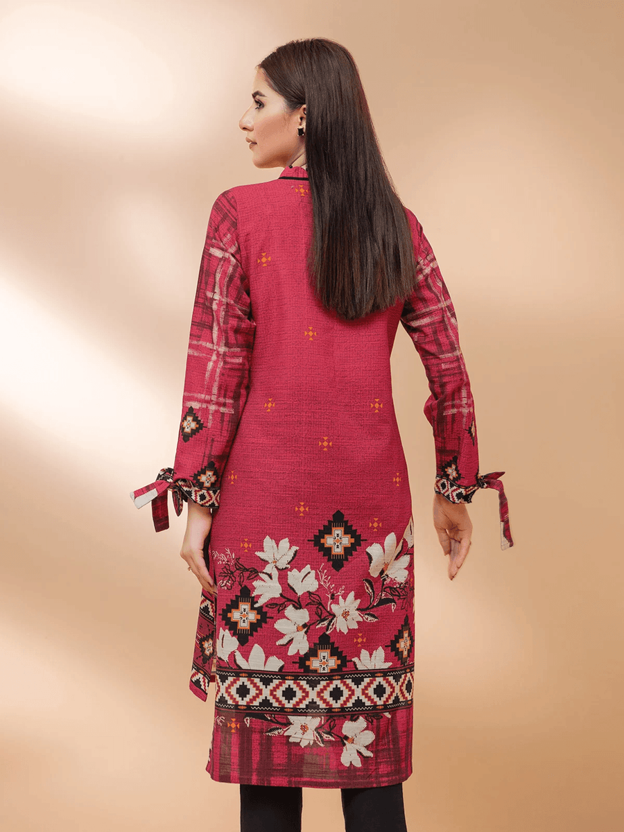 edenrobe Allure Khaddar Unstitched Printed 1pc Shirt EWU21A9-21585 - FaisalFabrics.pk