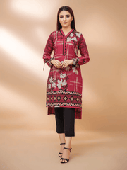 edenrobe Allure Khaddar Unstitched Printed 1pc Shirt EWU21A9-21585 - FaisalFabrics.pk