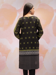 edenrobe Allure Khaddar Unstitched Printed 1Pc Shirt EWU21A9-21593 - FaisalFabrics.pk