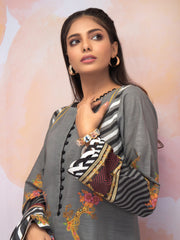 edenrobe Allure Khaddar Unstitched Printed 3pc Suit EWU21A9-21598 - FaisalFabrics.pk