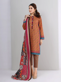 edenrobe Allure Khaddar Unstitched Printed 2pc Suit EWU21A9-21606 - FaisalFabrics.pk