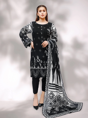 edenrobe Allure Lawn Unstitched 3pc Printed Suit EWU21M4-21009 - FaisalFabrics.pk