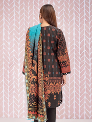 edenrobe Shades of Winter Embroidered Viscose 3pc Suit EWU21V11-21746 - FaisalFabrics.pk