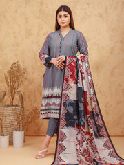 edenrobe Talaash Embroidered Viscose 3Pc Suit EWU21V11-21754