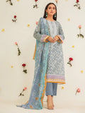 edenrobe Premium Lawn Unstitched 3Pc Embroidered Suit EWU21V2-20410 - FaisalFabrics.pk