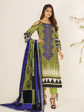 edenrobe Nayab Lawn Unstitched 3pc Embroidered Suit EWU21V2-20432 - FaisalFabrics.pk