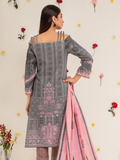 edenrobe Summer Luxe Lawn Unstitched 3pc Embroidered Suit EWU21V2-20433 - FaisalFabrics.pk