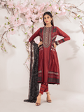 edenrobe Nayab Lawn Unstitched 3pc Embroidered Suit EWU21V2-20446 - FaisalFabrics.pk