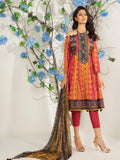 edenrobe Premium Lawn Unstitched 3Pc Embroidered Suit EWU21V2-20452 - FaisalFabrics.pk