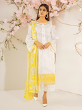 edenrobe Nayab Lawn Unstitched 3pc Embroidered Suit EWU21V2-20460 - FaisalFabrics.pk