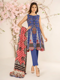 edenrobe Summer Luxe Lawn Unstitched 2pc Embroidered Suit EWU21V2-20509 - FaisalFabrics.pk