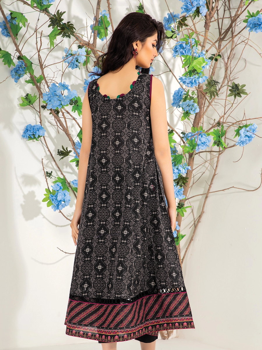 edenrobe Premium Lawn 2021 1PCS Embroidered Shirt EWU21V2-20519 - FaisalFabrics.pk