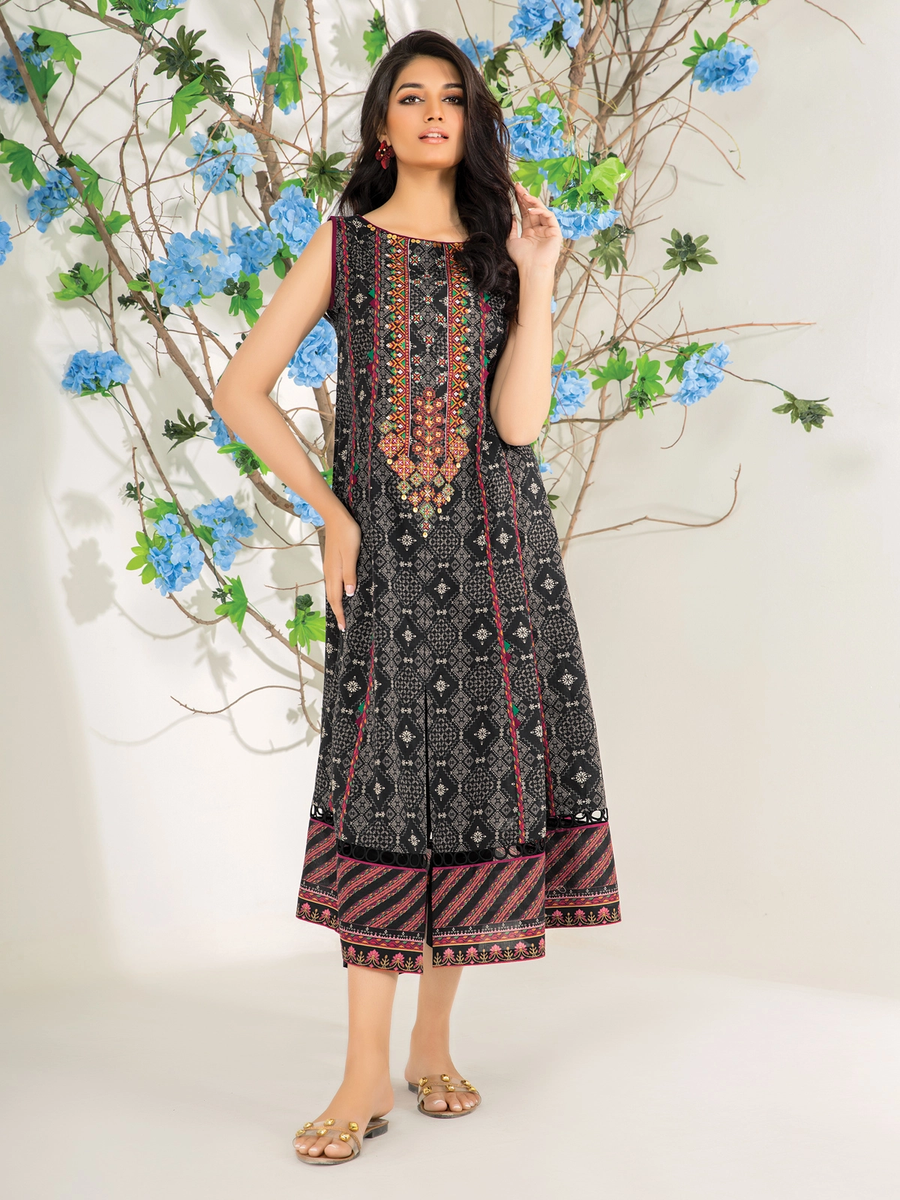 edenrobe Premium Lawn 2021 1PCS Embroidered Shirt EWU21V2-20519 - FaisalFabrics.pk