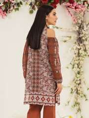 edenrobe Premium Lawn Unstitched 1pc Embroidered Shirt EWU21V2-20529 - FaisalFabrics.pk