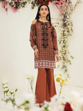edenrobe Premium Lawn Unstitched 1pc Embroidered Shirt EWU21V2-20529 - FaisalFabrics.pk
