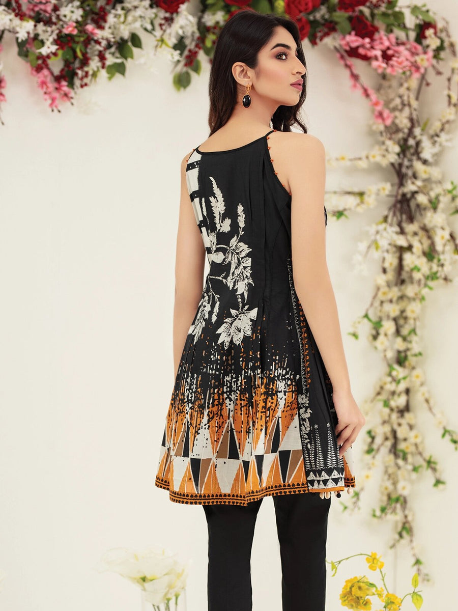 edenrobe Premium Lawn Unstitched 1pc Embroidered Shirt EWU21V2-20530 - FaisalFabrics.pk