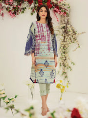 edenrobe Premium Lawn Unstitched 1pc Embroidered Shirt EWU21V2-20531 - FaisalFabrics.pk