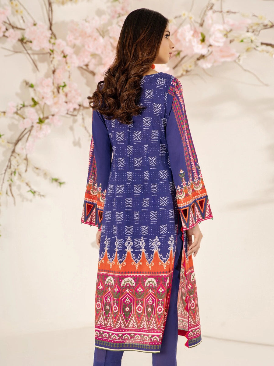 edenrobe Premium Lawn 2021 1PCS Embroidered Shirt EWU21V2-20539 - FaisalFabrics.pk