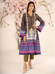 edenrobe Premium Lawn Unstitched 1pc Embroidered Shirt EWU21V2-20540 - FaisalFabrics.pk
