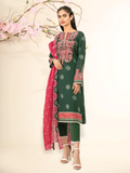 edenrobe Nayab Lawn Unstitched 3pc Embroidered Suit  EWU21V2-20851 - FaisalFabrics.pk