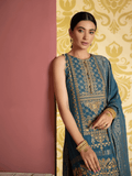 edenrobe Nayab Jacquard Unstitched 3pc Embroidered Suit EWU21V3-20479 - FaisalFabrics.pk