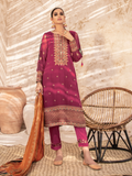 edenrobe Nayab Chiffon Unstitched 3pc Embroidered Suit EWU21V3-21103 - FaisalFabrics.pk