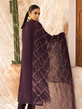 edenrobe Nayab Chiffon Unstitched 3pc Embroidered Suit EWU21V3-21105 - FaisalFabrics.pk