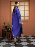 edenrobe Winter Muse Embroidered Khaddar 3pc Suit EWU21V8-21630 - FaisalFabrics.pk