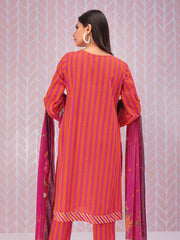 edenrobe Shades of Winter Khaddar Embroidered 3pc Suit EWU21V8-21631 - FaisalFabrics.pk