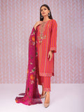 edenrobe Shades of Winter Khaddar Embroidered 3pc Suit EWU21V8-21631 - FaisalFabrics.pk