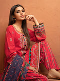 edenrobe Winter Muse Embroidered Khaddar 3pc Suit EWU21V8-21632 - FaisalFabrics.pk