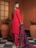 edenrobe Winter Muse Embroidered Khaddar 3pc Suit EWU21V8-21632 - FaisalFabrics.pk
