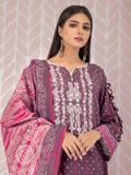 edenrobe Shades of Winter Cotail Embroidered 3pc Suit EWU21V8-21641 - FaisalFabrics.pk