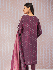 edenrobe Shades of Winter Cotail Embroidered 3pc Suit EWU21V8-21641 - FaisalFabrics.pk