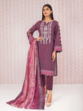 edenrobe Shades of Winter Cotail Embroidered 3pc Suit EWU21V8-21641 - FaisalFabrics.pk