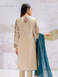 edenrobe Winter Muse Embroidered Khaddar 3pc Suit EWU21V8-21650 - FaisalFabrics.pk