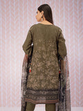 edenrobe Talaash Embroidered Khaddar 3Pc Suit EWU21V8-21653