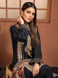 edenrobe Winter Muse Embroidered Khaddar 3pc Suit EWU21V8-21656 - FaisalFabrics.pk