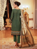 edenrobe Shades of Winter Khaddar Embroidered 3pc Suit EWU21V8-21671 - FaisalFabrics.pk