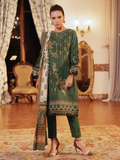 edenrobe Shades of Winter Khaddar Embroidered 3pc Suit EWU21V8-21671 - FaisalFabrics.pk