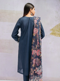edenrobe Shades of Winter Khaddar Embroidered 3pc Suit EWU21V8-21677 - FaisalFabrics.pk