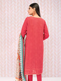 edenrobe Womens Unstitched Orhni Khaddar EWU21V8-21683 - Coral - 3 Piece - FaisalFabrics.pk
