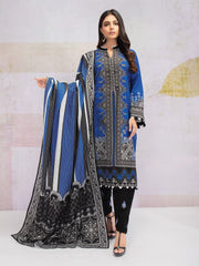 edenrobe Talaash Embroidered Khaddar 3Pc Suit EWU21V8-21690