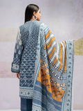edenrobe Shades of Winter Khaddar Embroidered 3pc Suit EWU21V8-21692 - FaisalFabrics.pk