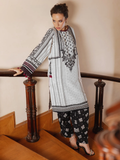 edenrobe Shades of Winter Embroidered Khaddar 2pc Suit EWU21V8-21695 - FaisalFabrics.pk