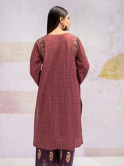 edenrobe Shades of Winter Embroidered Khaddar 2pc Suit EWU21V8-21702 - FaisalFabrics.pk