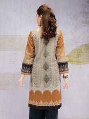 edenrobe Talaash Embroidered Khaddar Shirt EWU21V8-21708